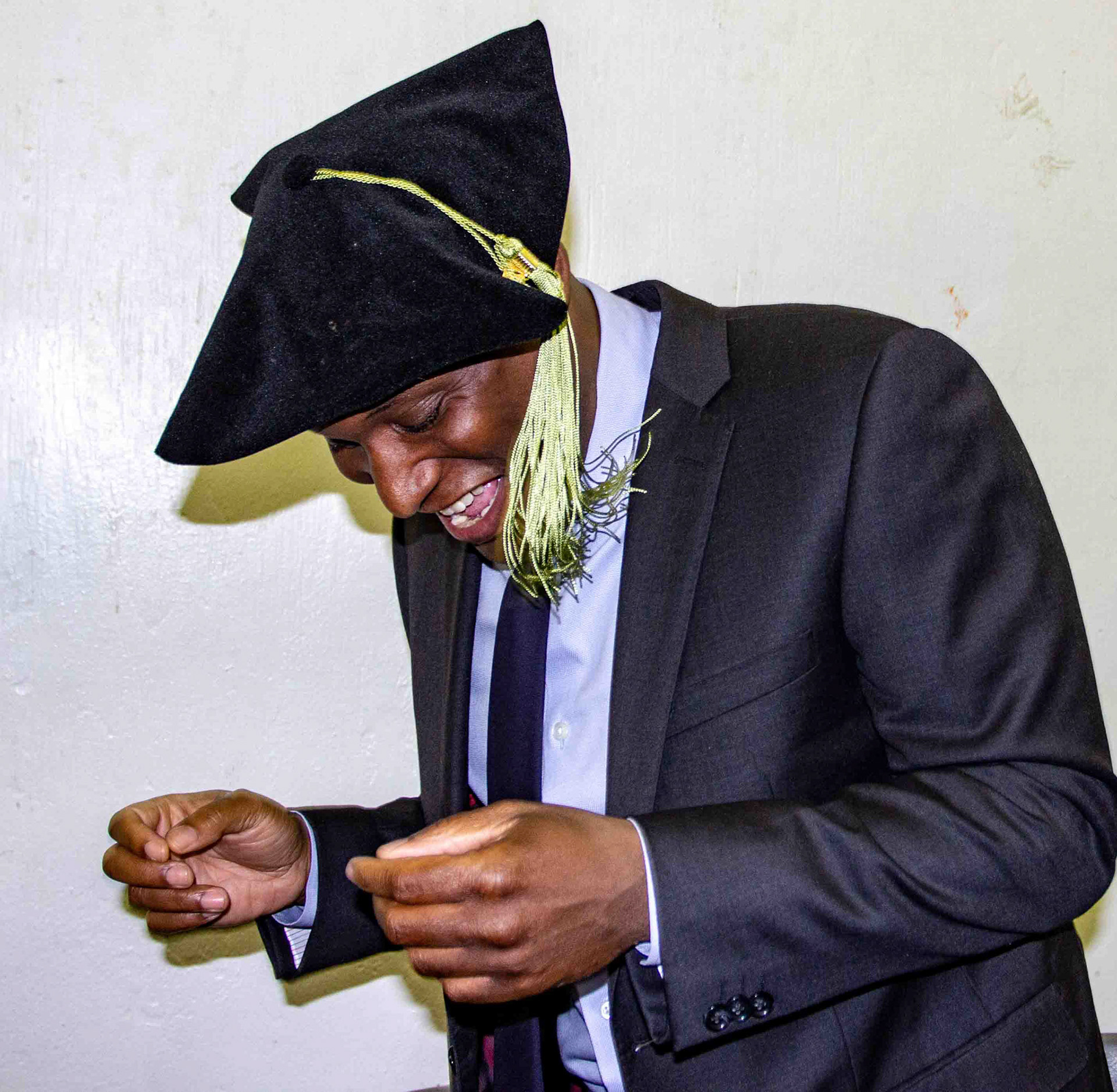 My Son Juba, Celebrating Receipt of Medical degree, East Lansing, MI