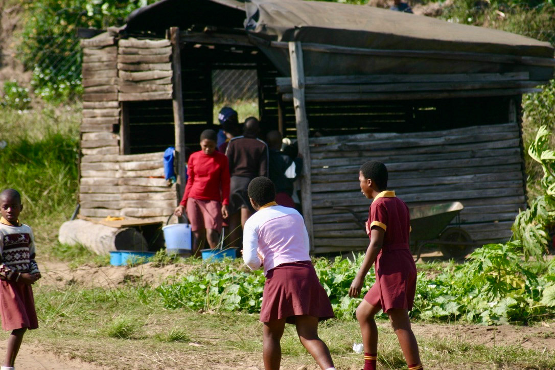 Getting water from the well