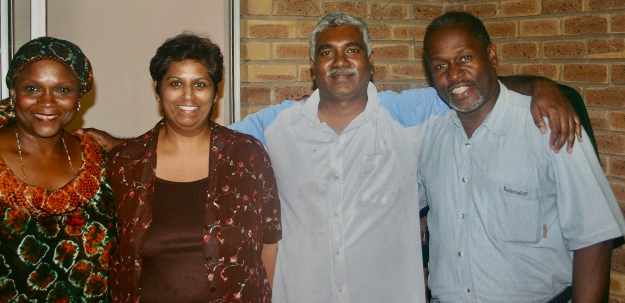 This family hosted us for dinner