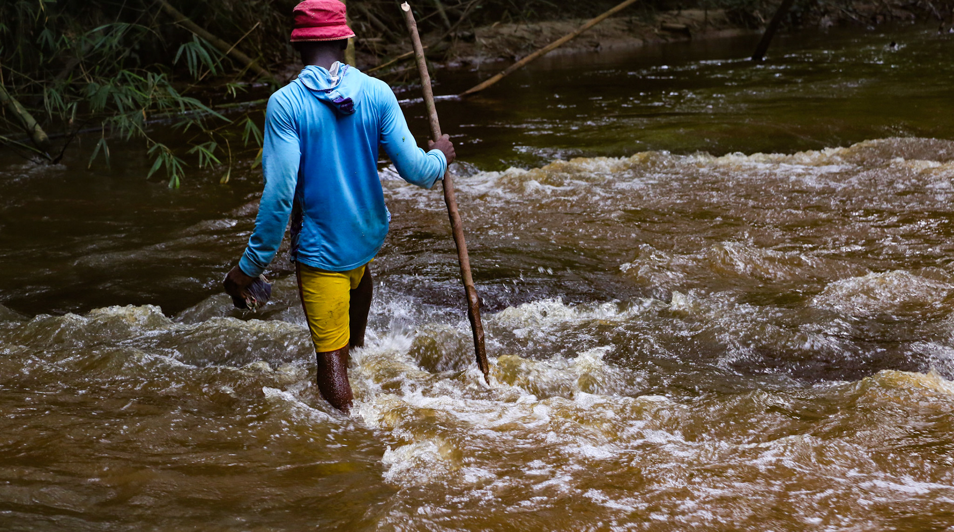 Crossing Slave River