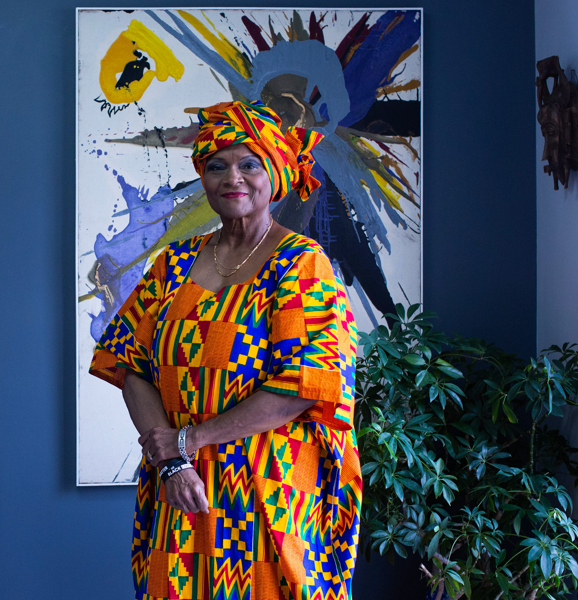 Maxine In Ghanian Attire