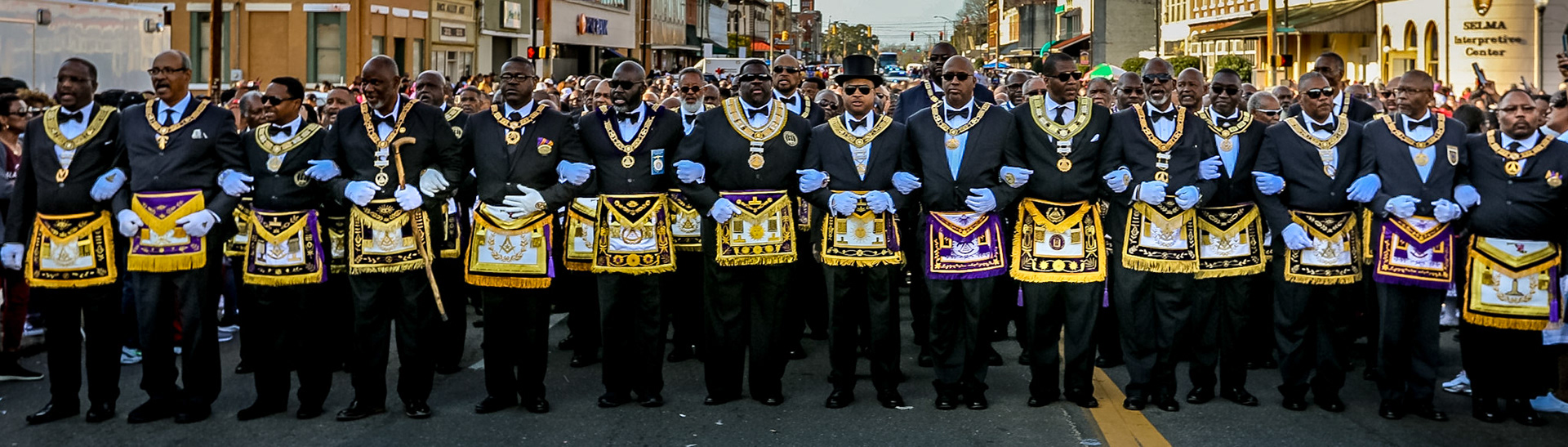 Masons  Lineup For Jubilee '55 Celebration, Selma, Alabama