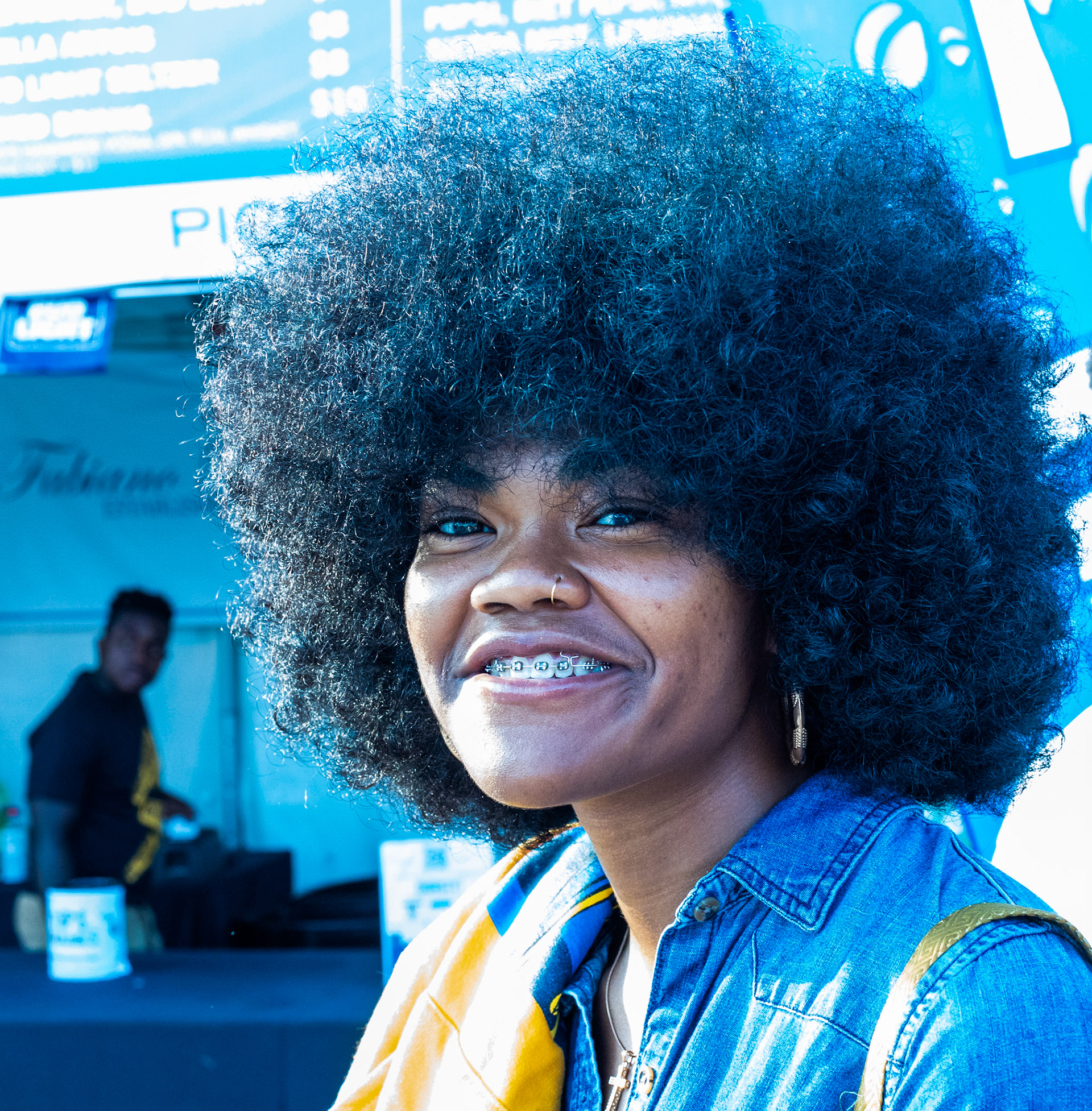 Jazz Festival Fan, Detroit