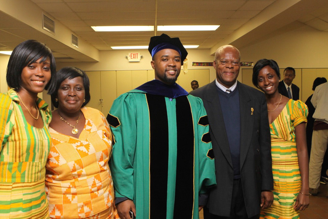 Our Friend Simon & Family At Son's MSU PHD Reception