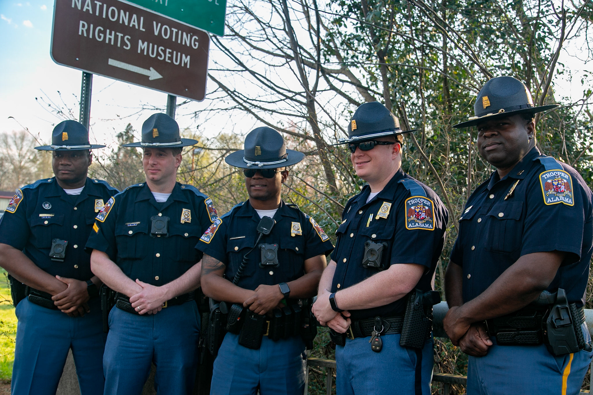 Alabama state troopers, Selma, AL