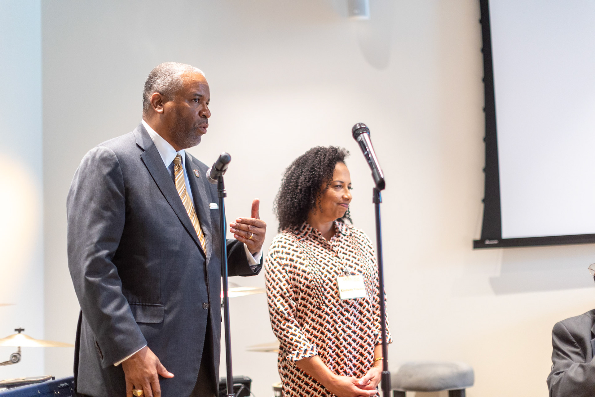 President & Mrs. Gregory Vincent