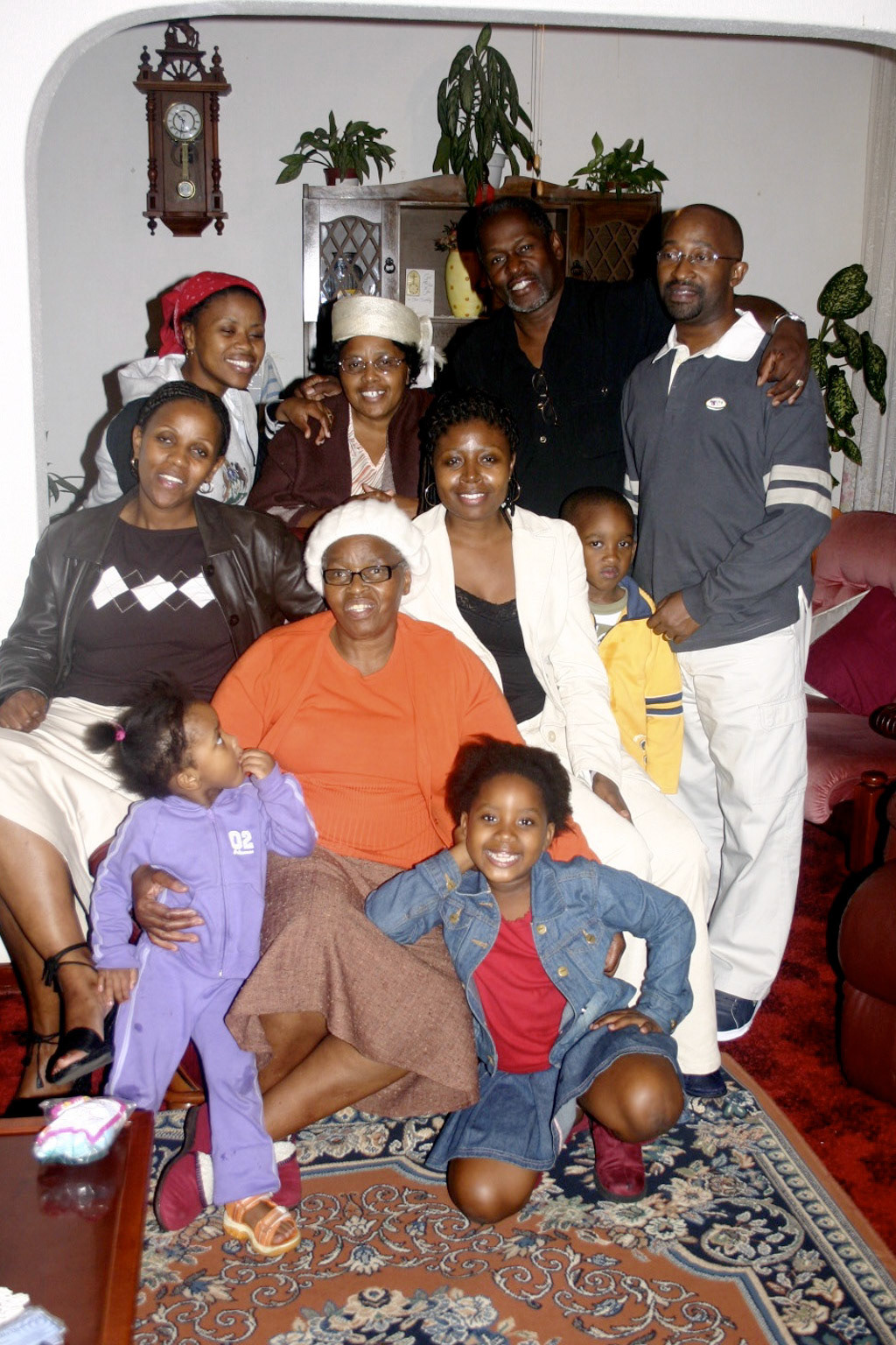 A visit to Dudu's family