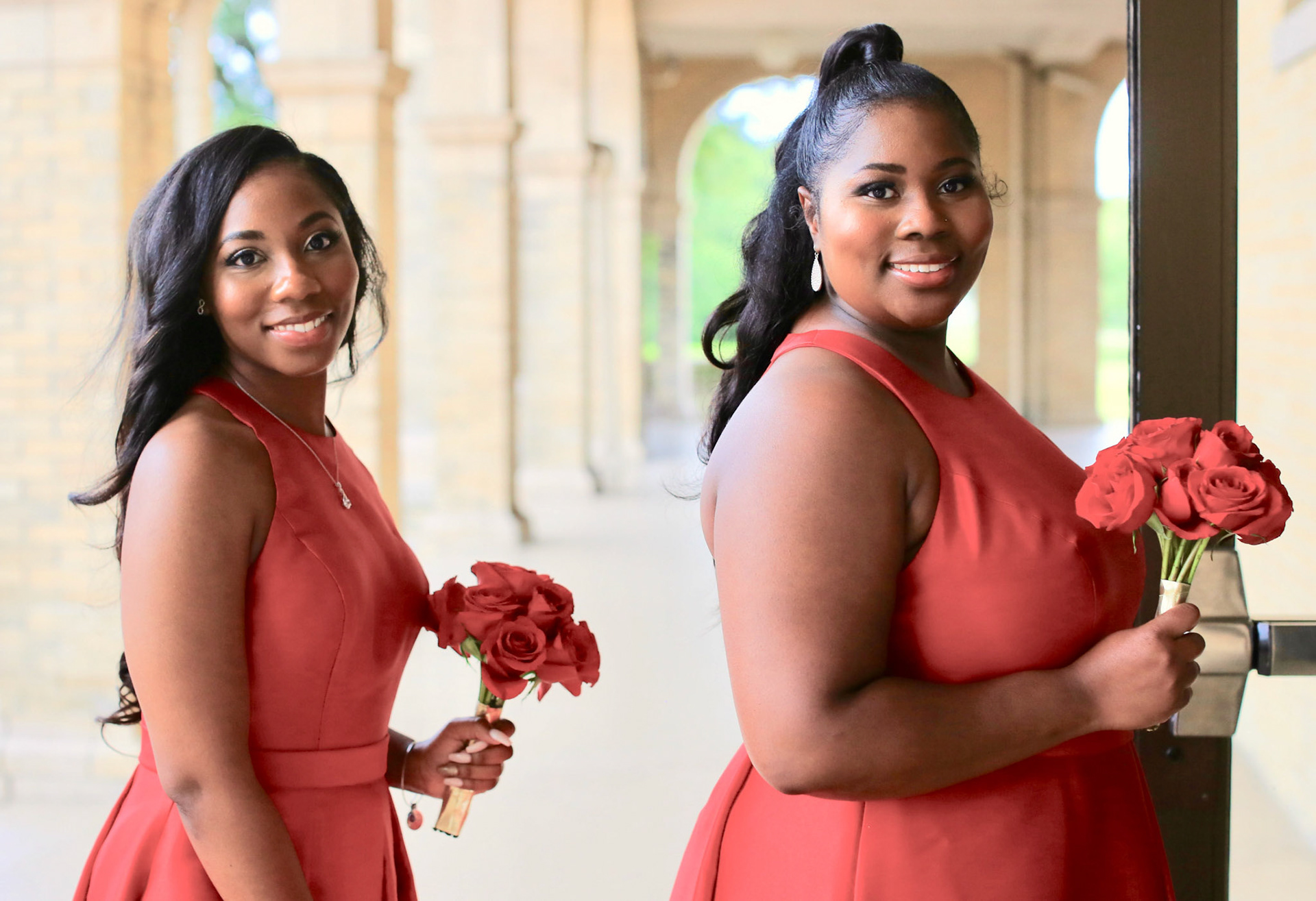 Sisters ( My Cousins) In A Wedding, Detroit, MI