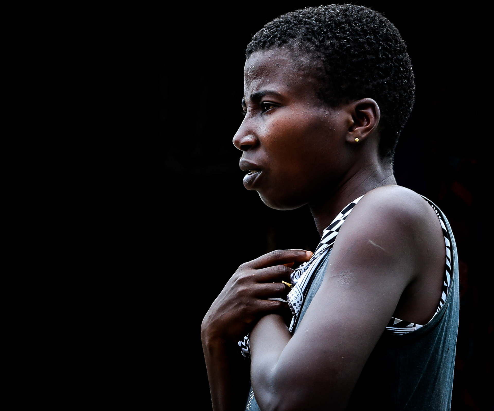 Homeless Young Lady: Aburi, Ghana
