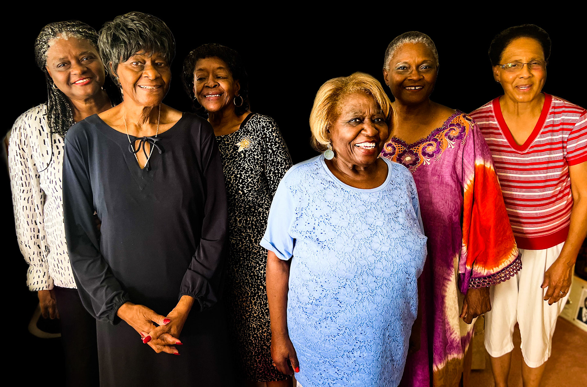 MY Sister Lois With The  Hankins Sisters, Norfolk, VA