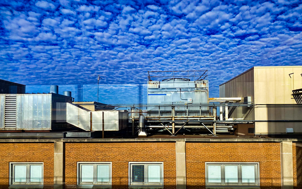 A View From Sparrow Hospital's Eighth Floor, Lansing, MI
