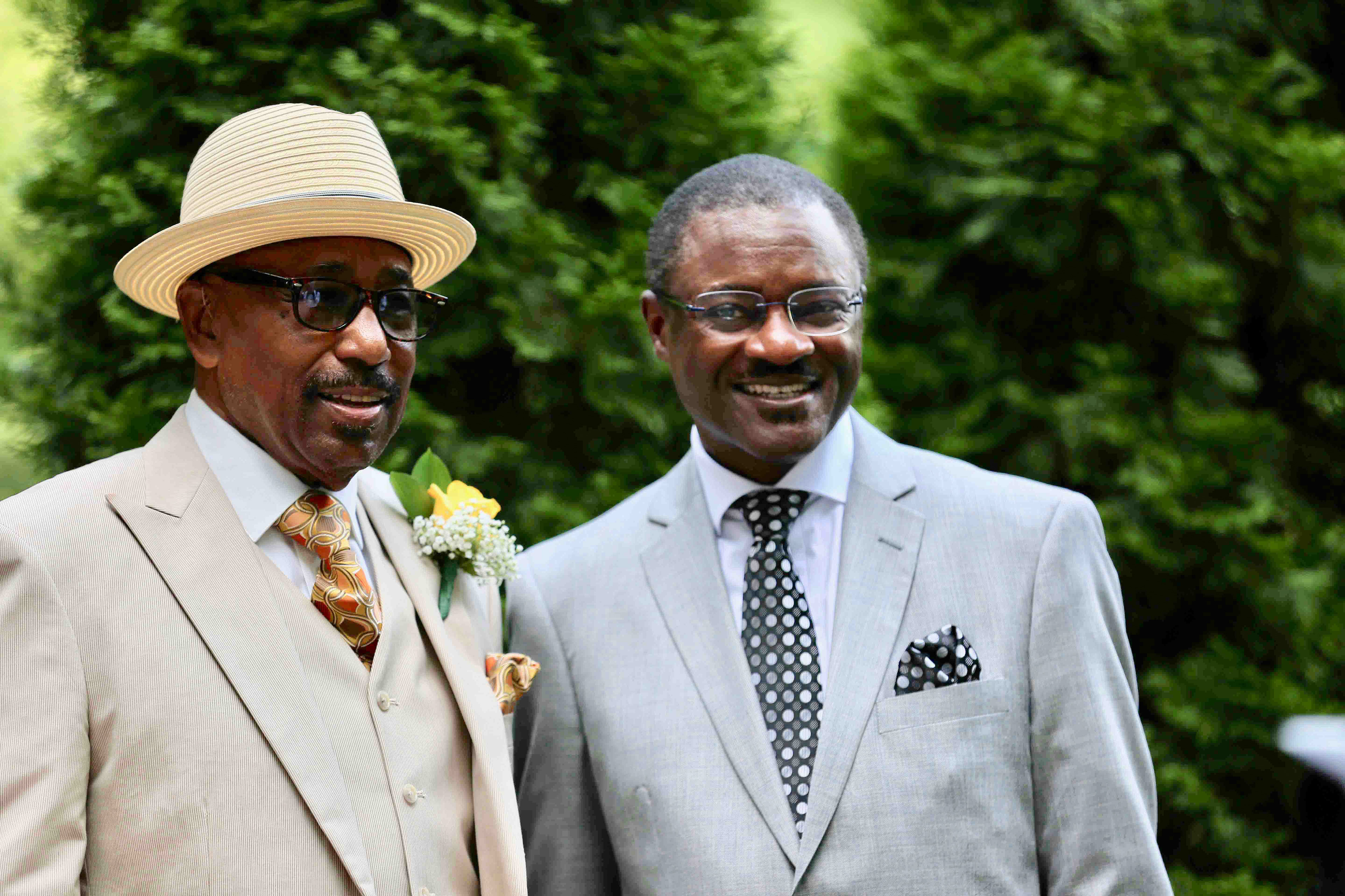 Brother-in-laws, L.J. and Calvin
