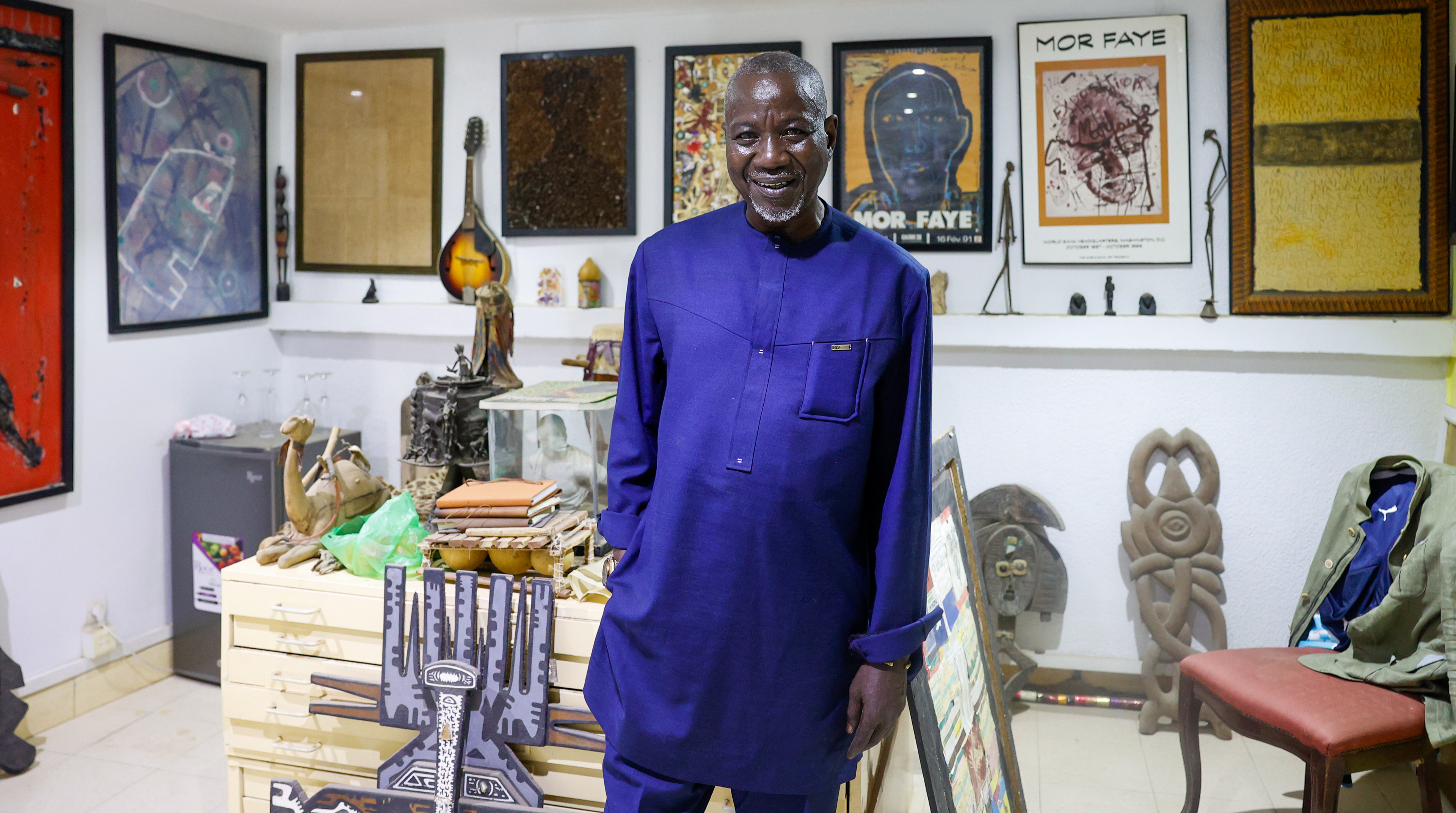  Friend,  Bara Diokhane,  Senegalese attorney, filmmaker, artist, author, & art gallery owner, Senegal