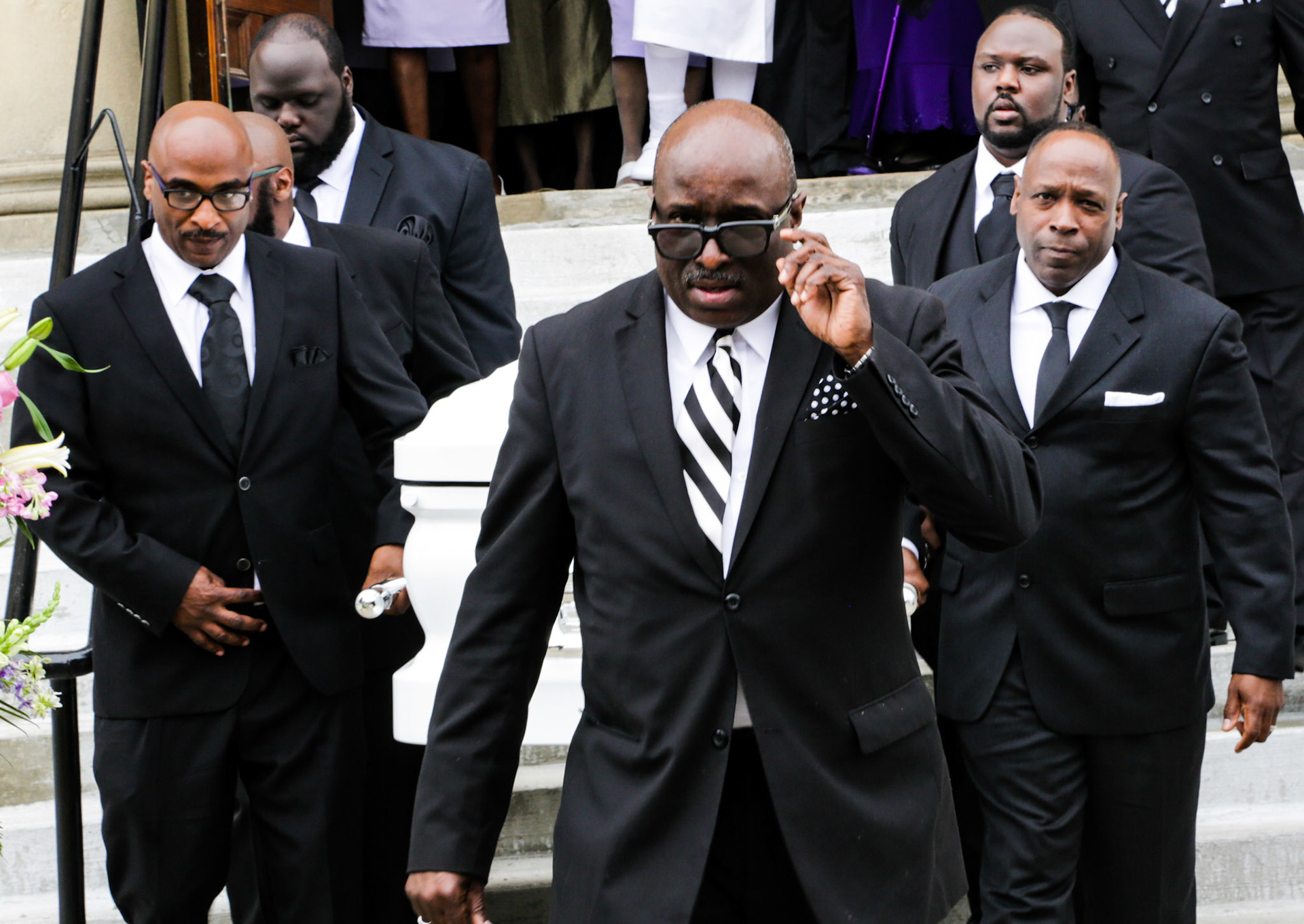 Aunt Essie's Home Going With Her Grandsons Serving As Pallbearers, 2019