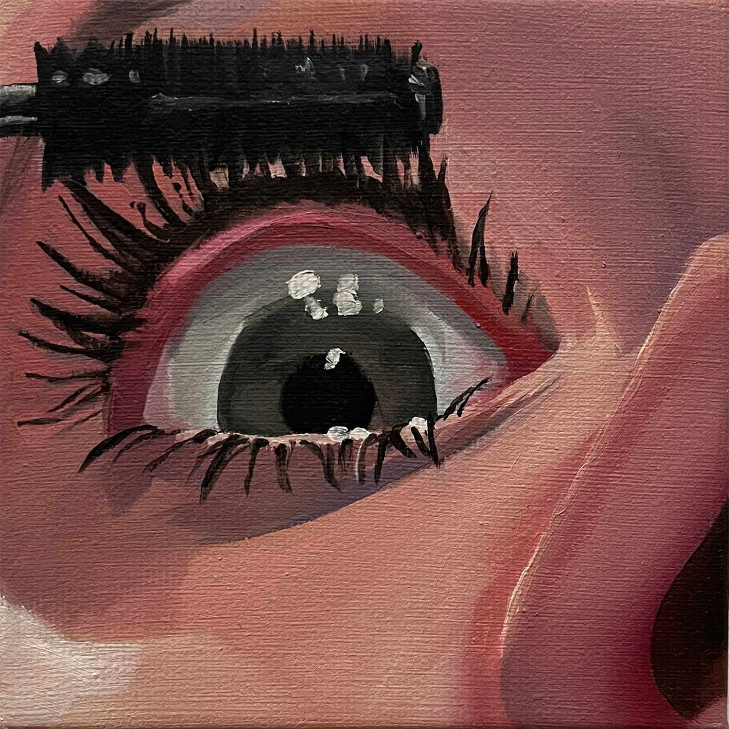 Eye 2, oil on canvas