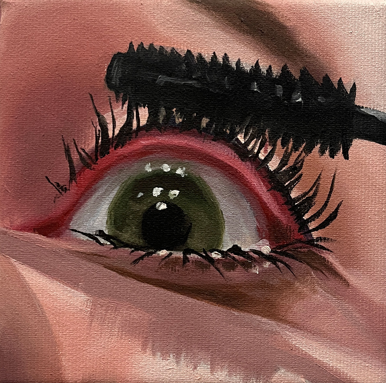 Eye 1, oil on canvas
