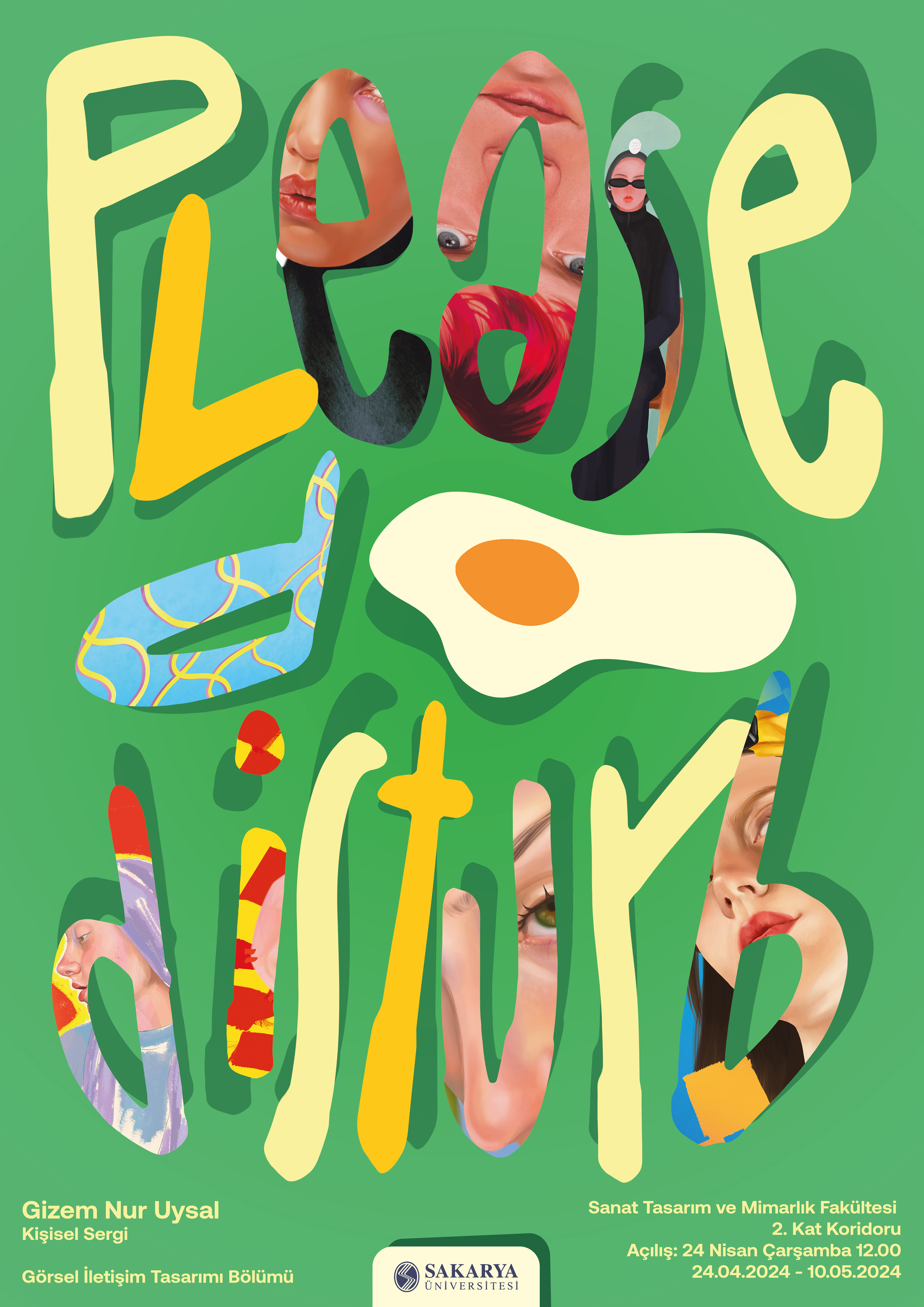 'Please Do Disturb' Exhibition Poster