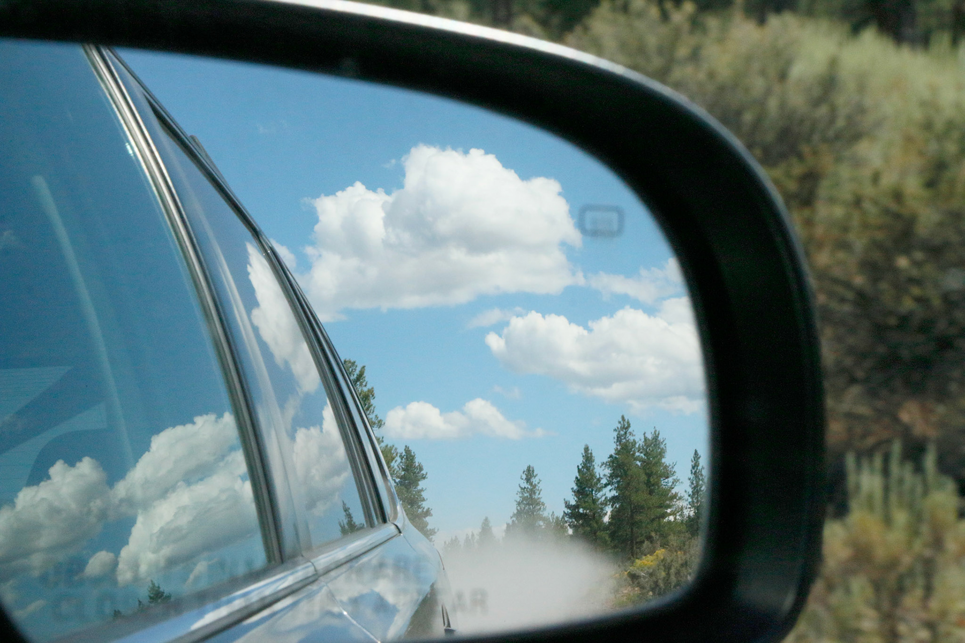 Dust in the wind near Pine Mountain Observatory in Oregon.