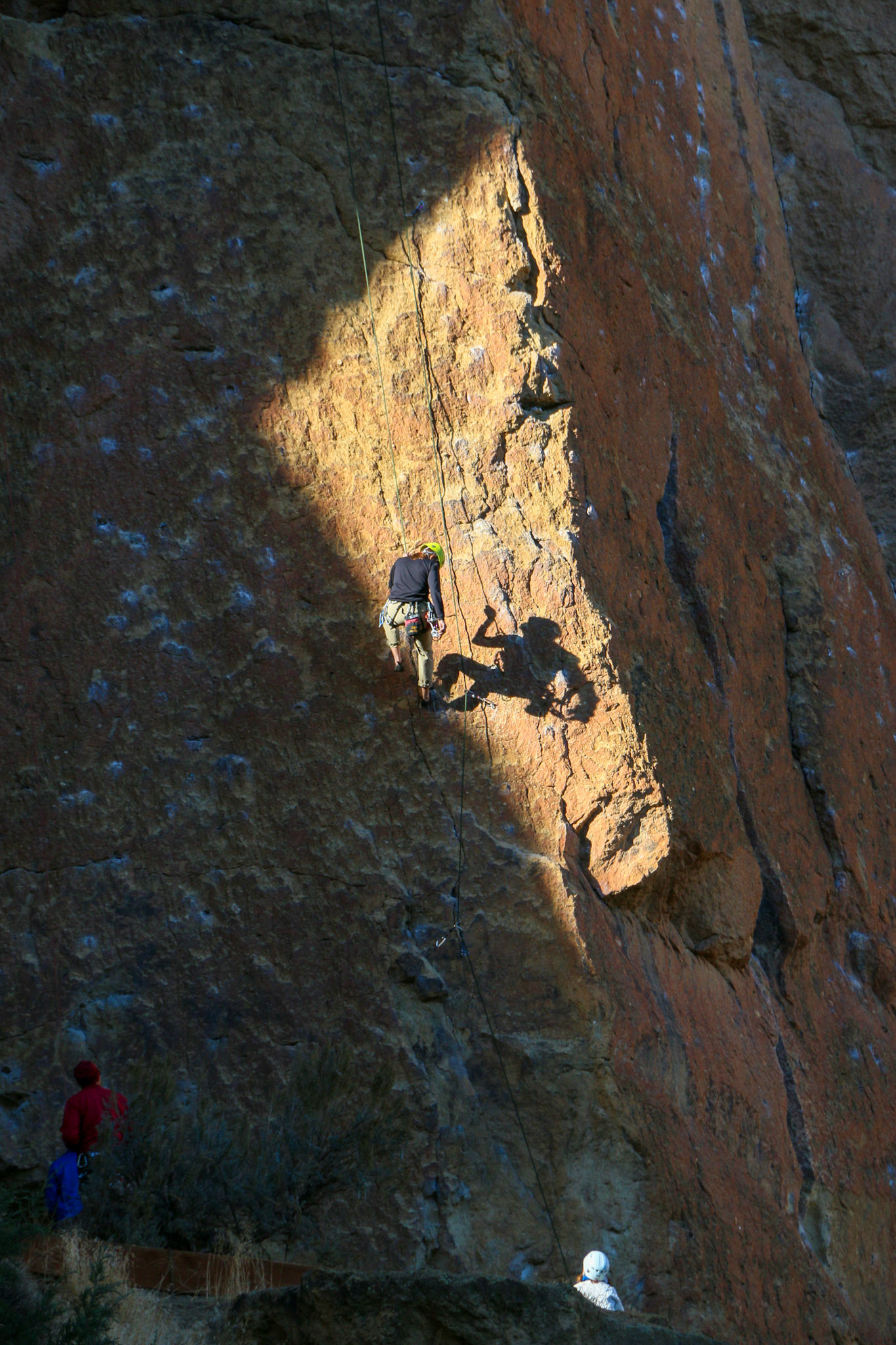 Trifecta on the Rocks at Smith Rock.
