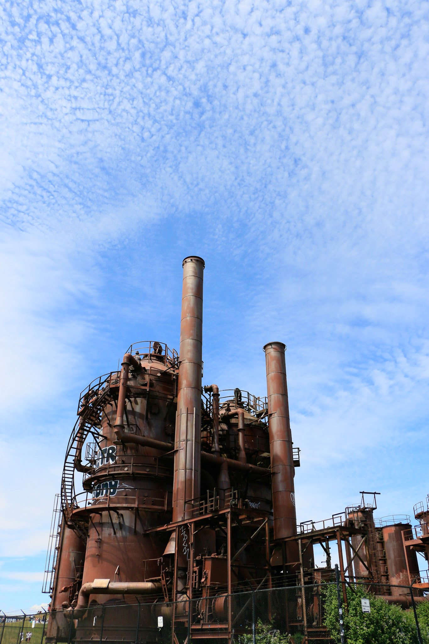 Gasworks Park in Seattle, Washington.