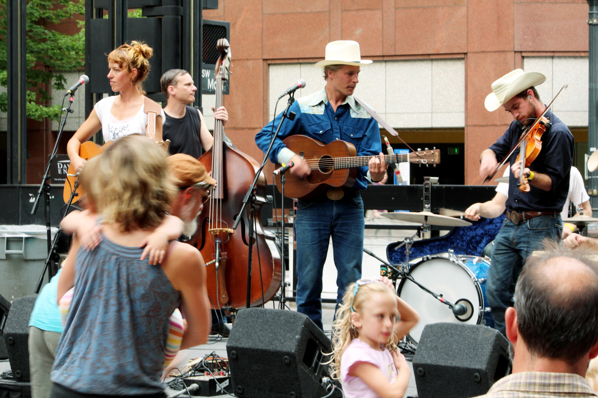 Caleb Klauder and band perform in Portland.