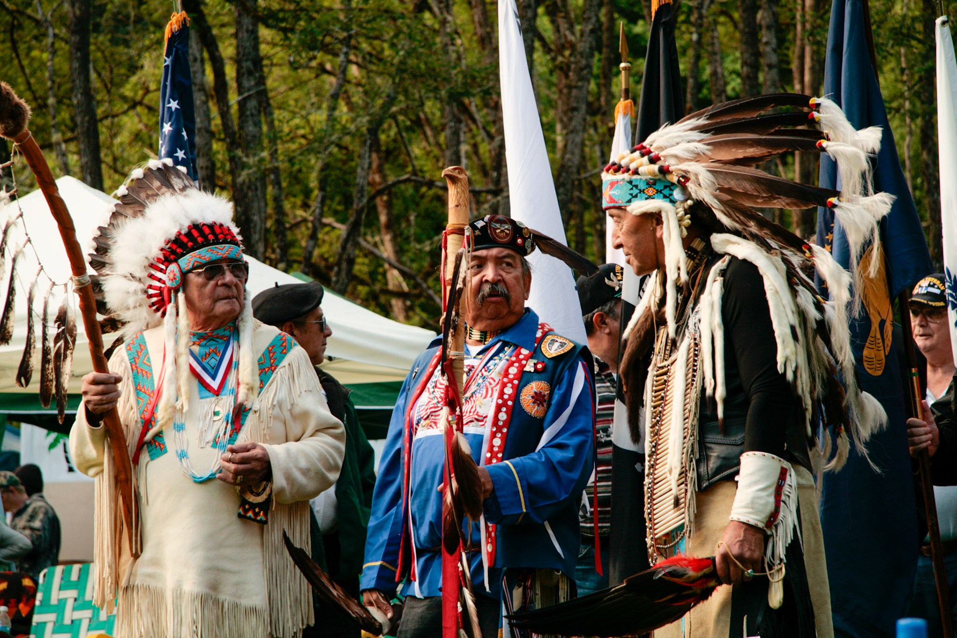 Confederated Tribe of the Siletz elders.