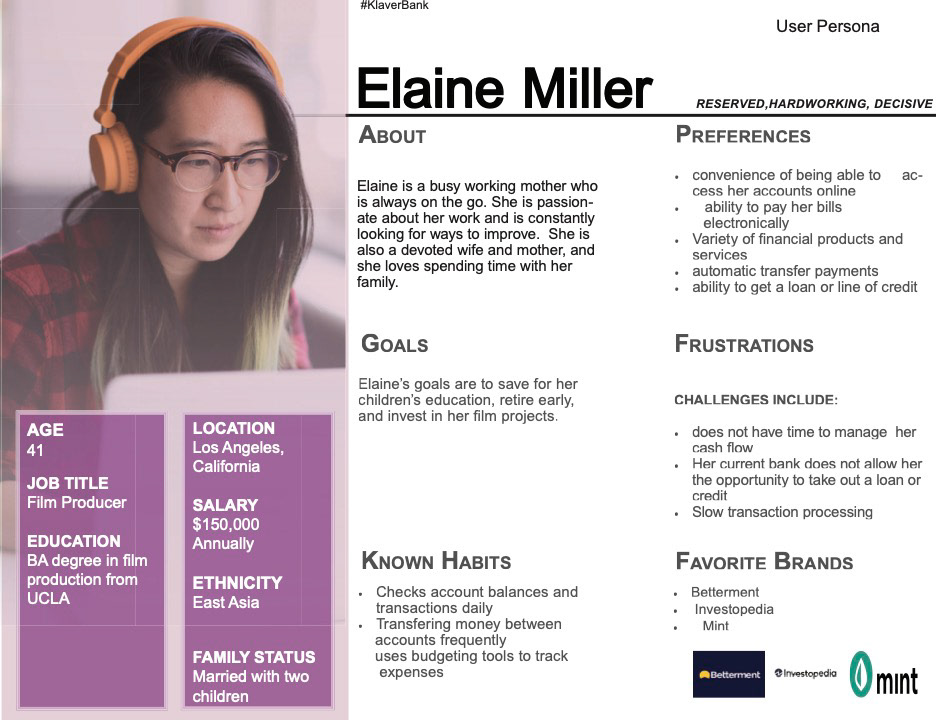 user persona 1