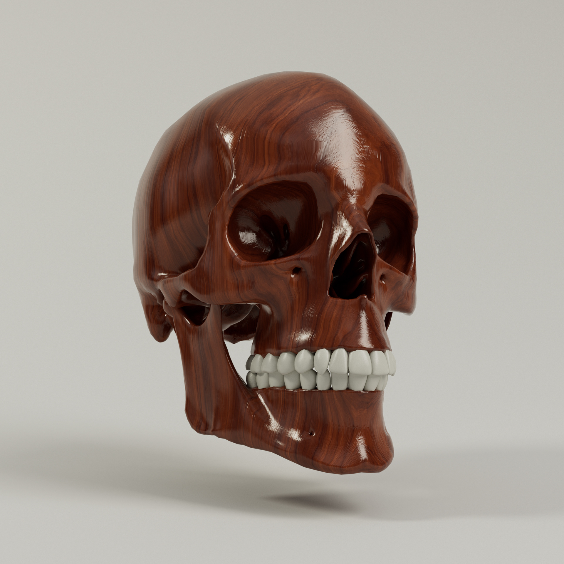 Oak Skull