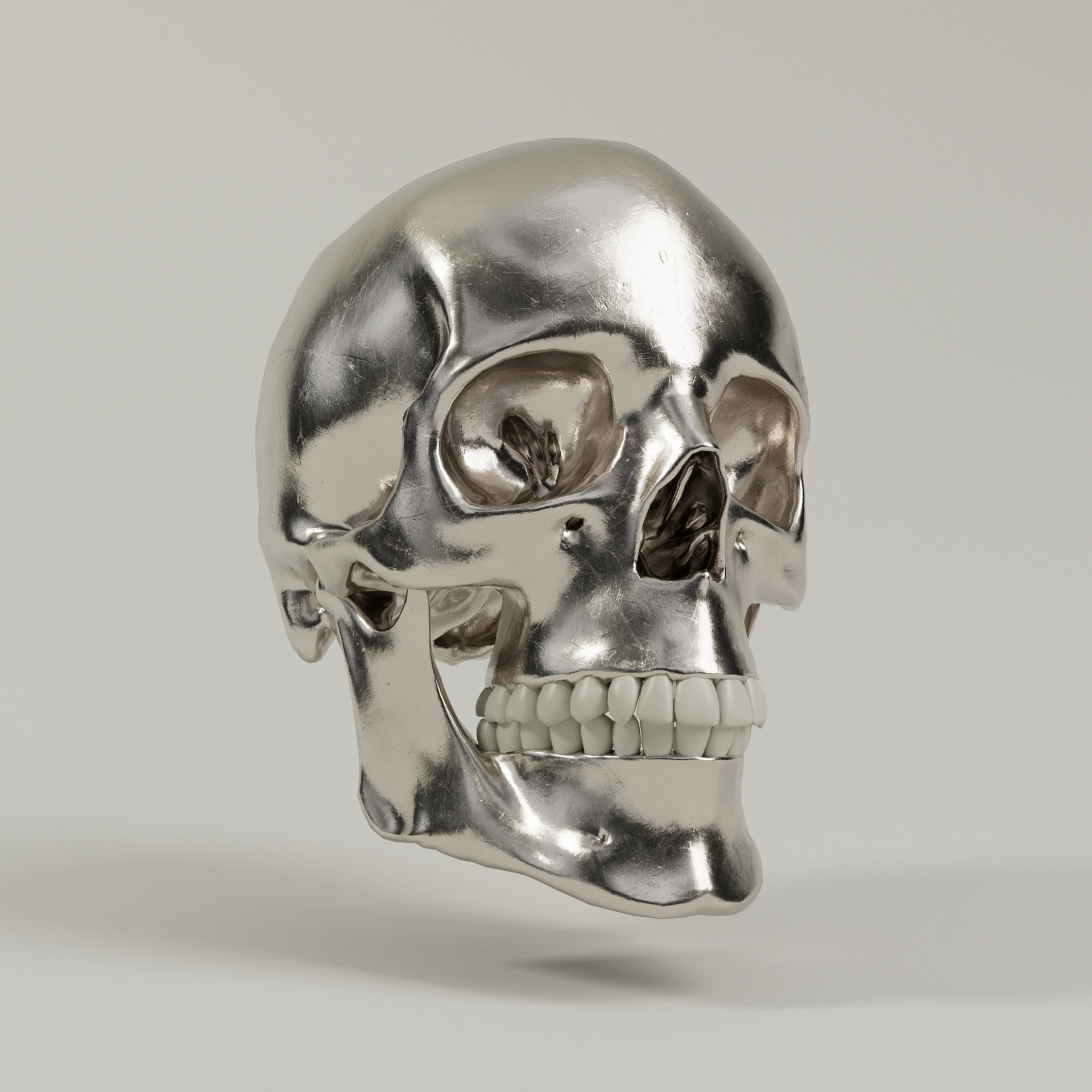 Platinum Skull