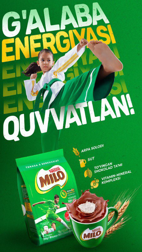 MILO campaign @ Nestle group