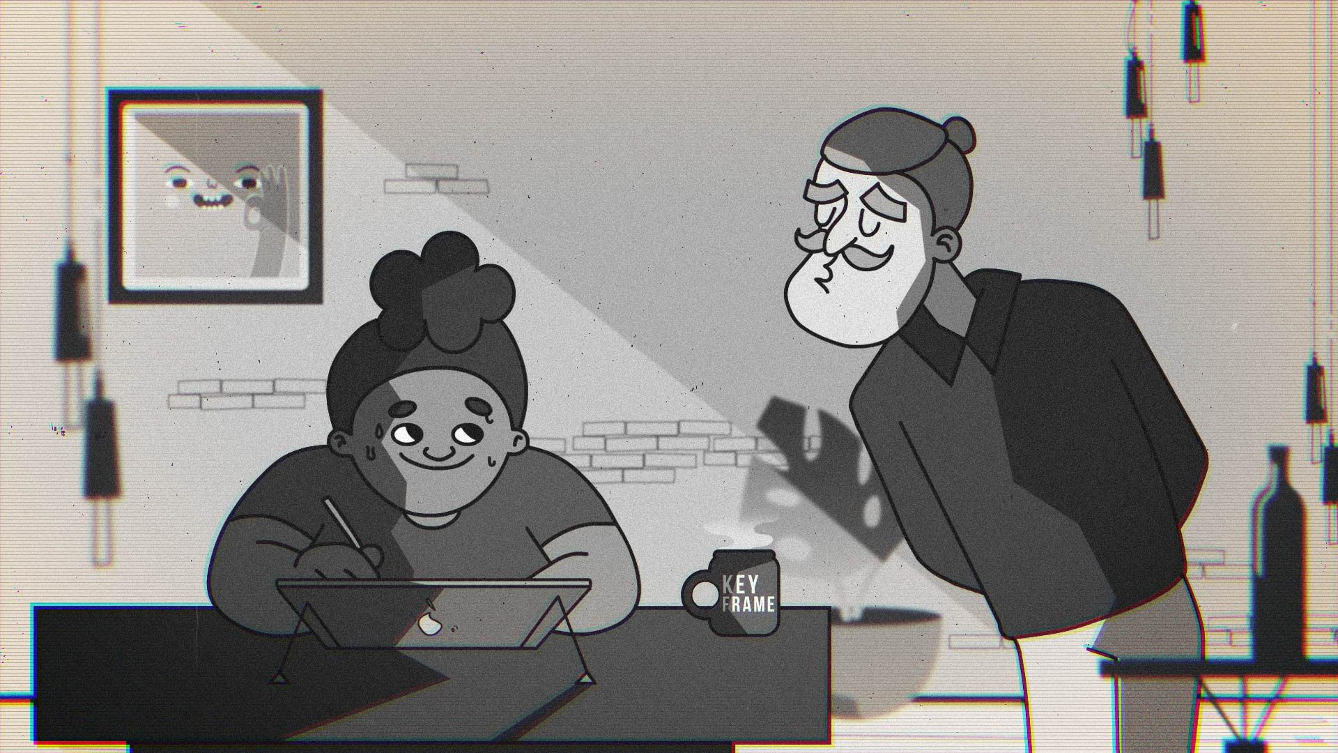 Animation Frame Scene 02 - Supernova Duo
