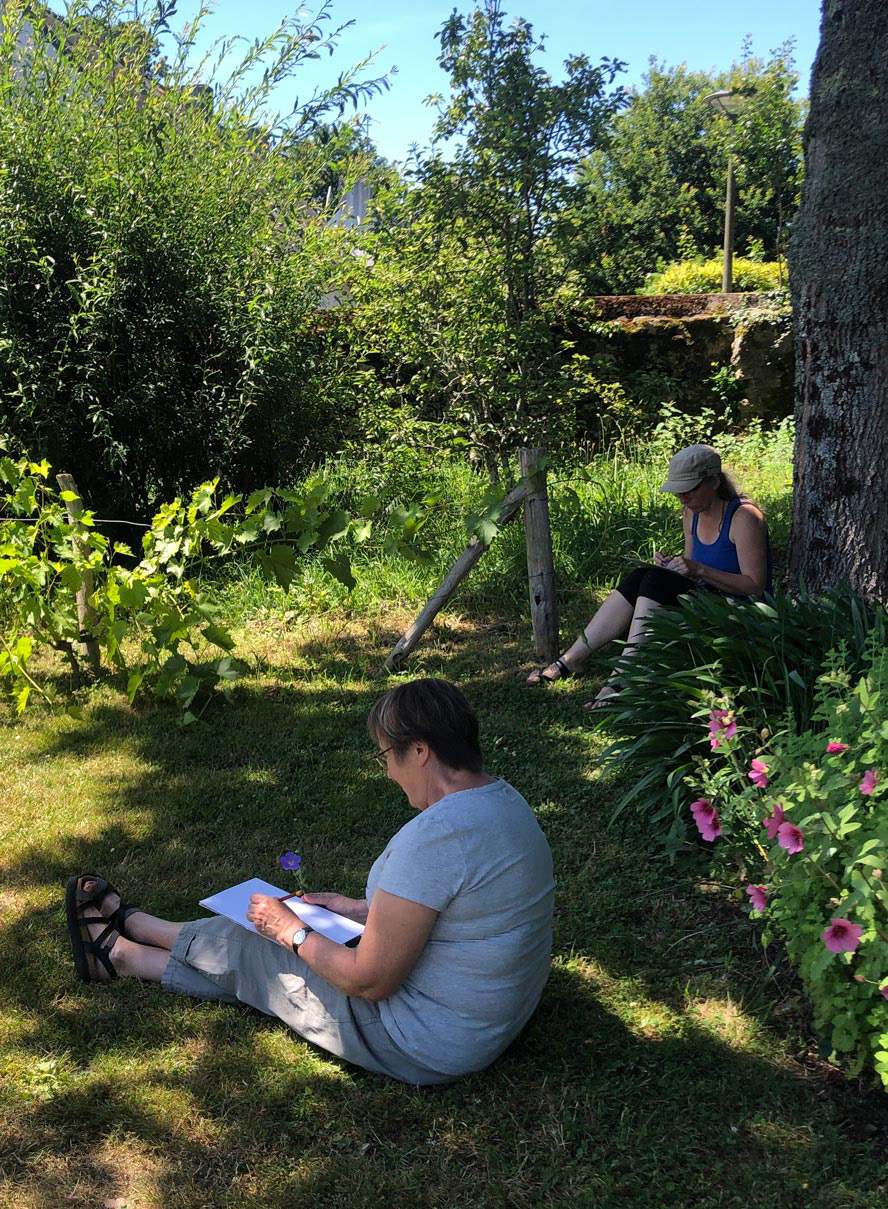 Atelier de dessin botanique