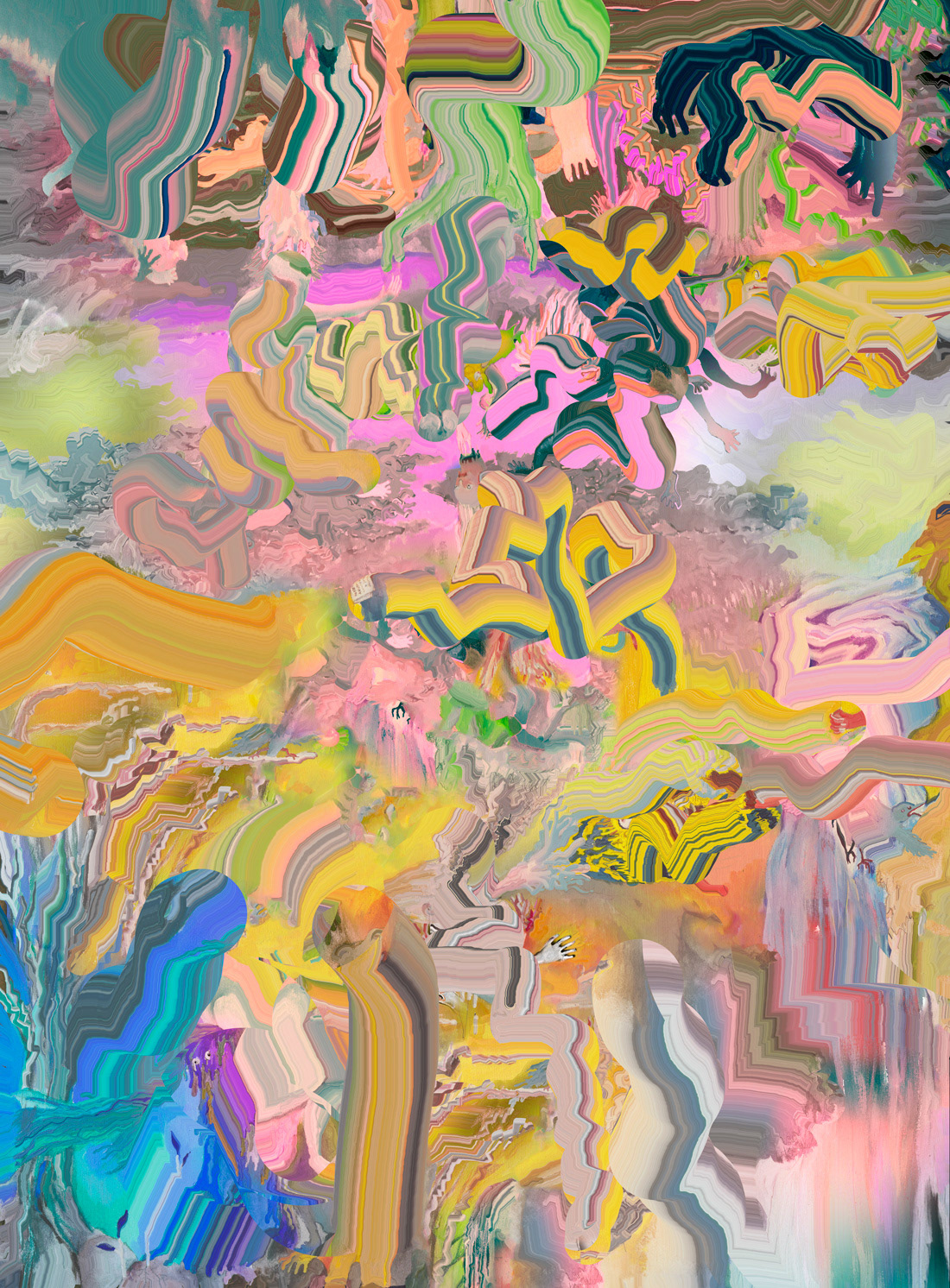 Luminous Fields Digital pigment