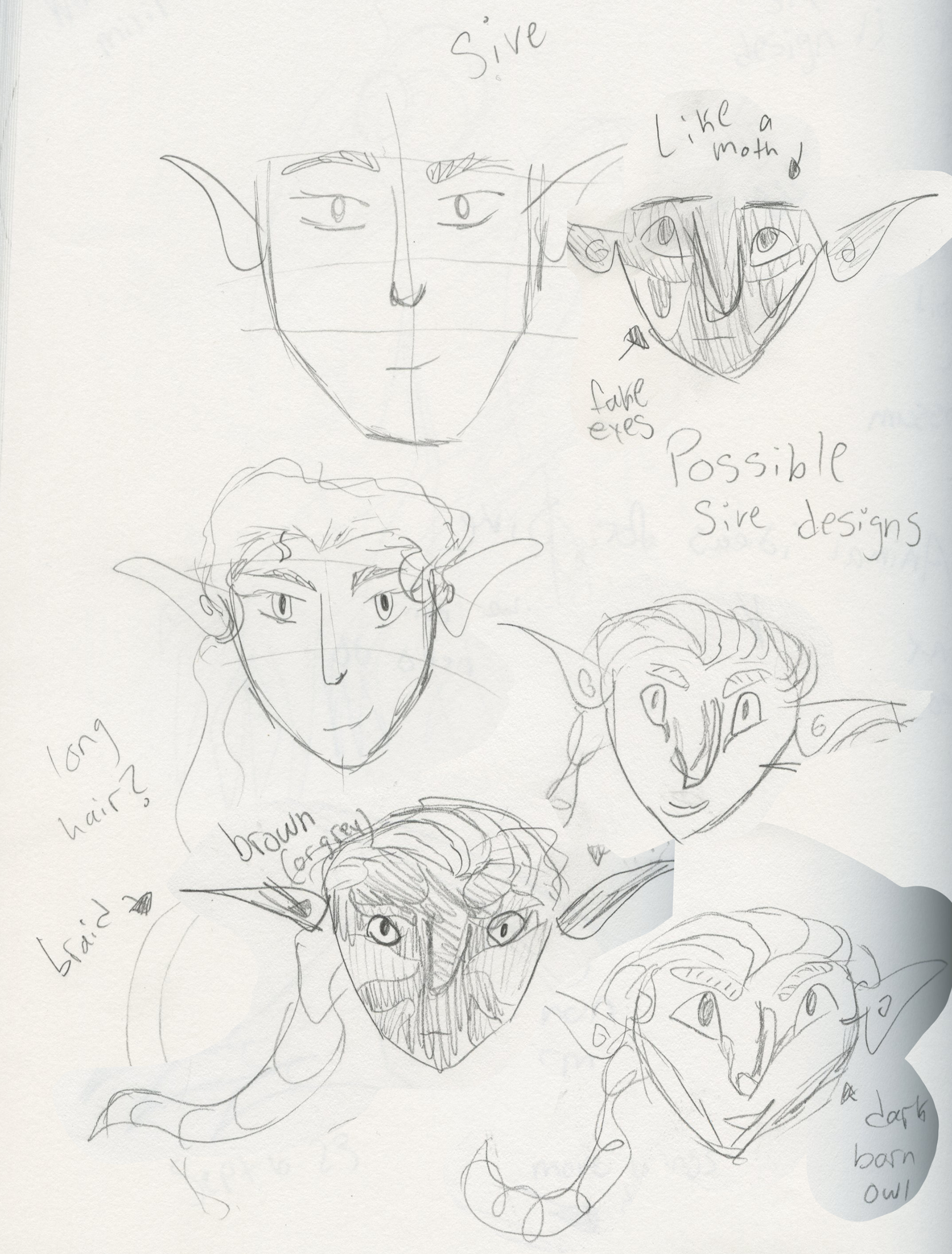 First Sketches