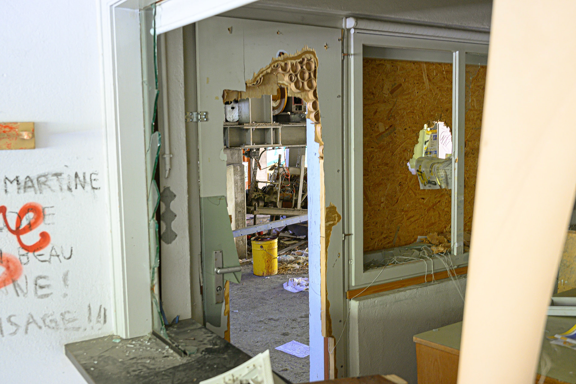 Inside