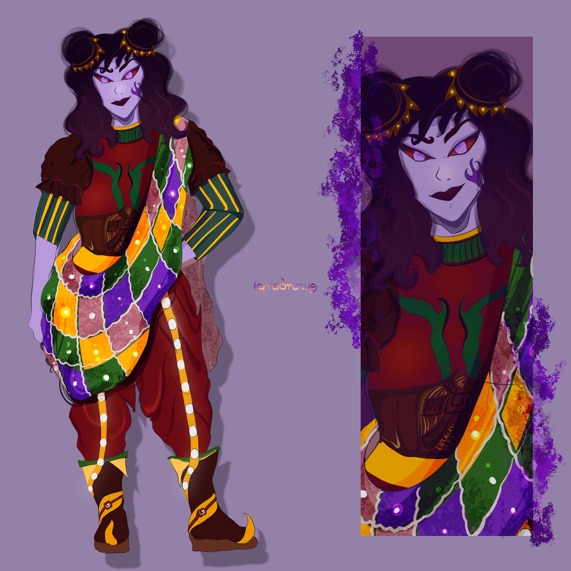 Zari's character design