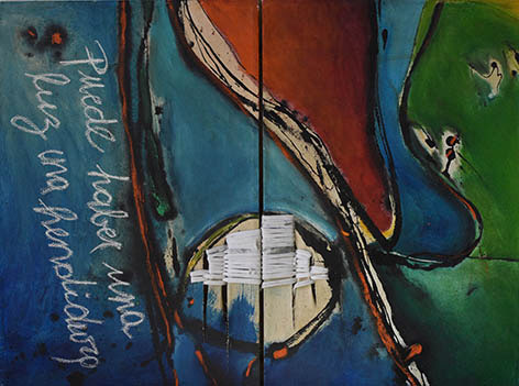 Hendidura (Técnica mixta, 80x60cm, 2015)