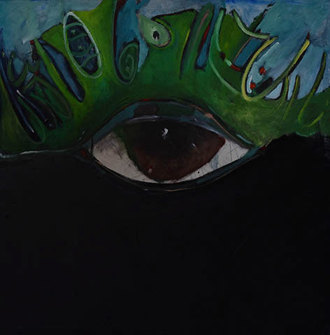 Verlo todo (Técnica óleo, 100x100cm, 2018)