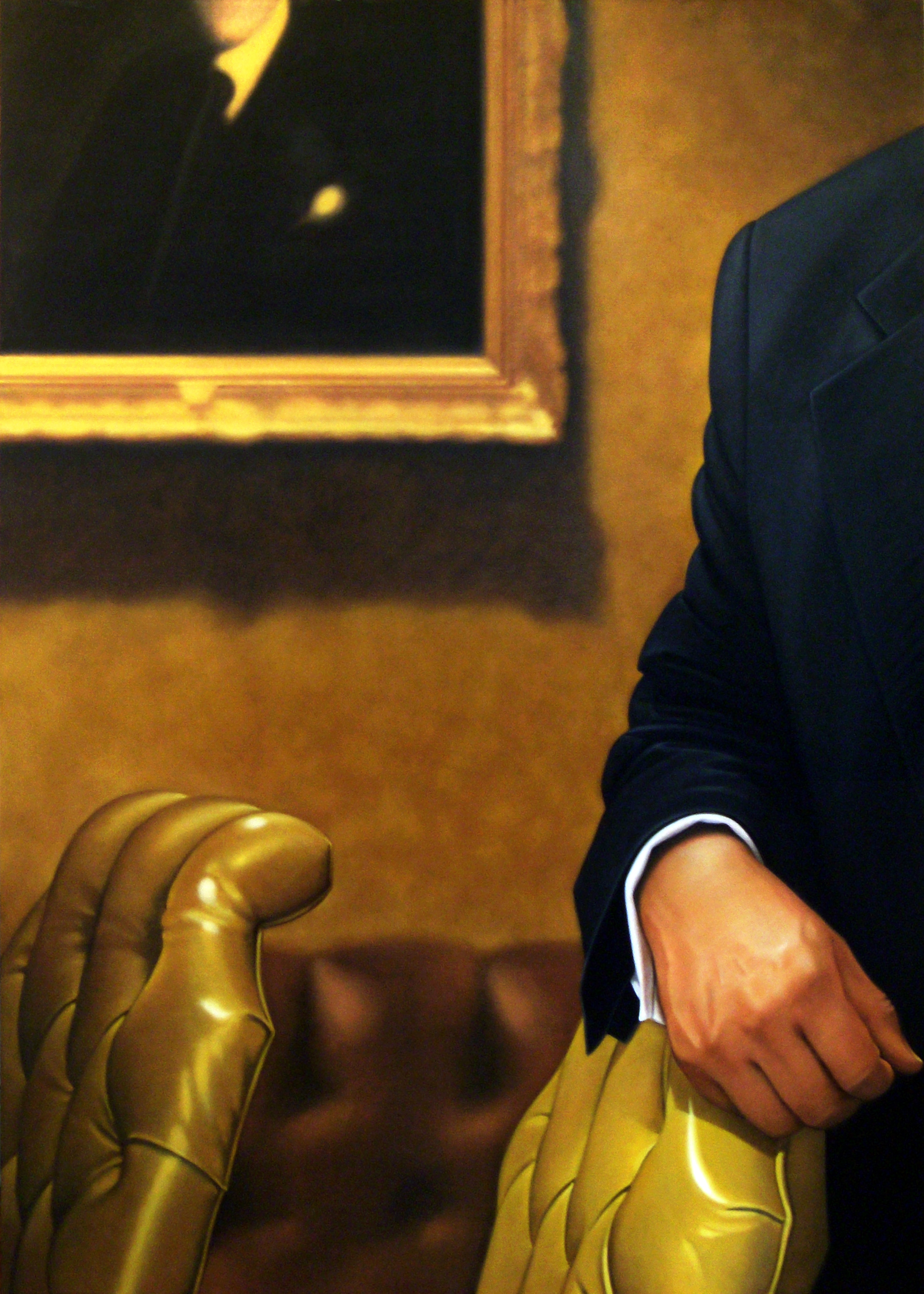 Chairman, 84 x 60 in, oil on canvas, 2008