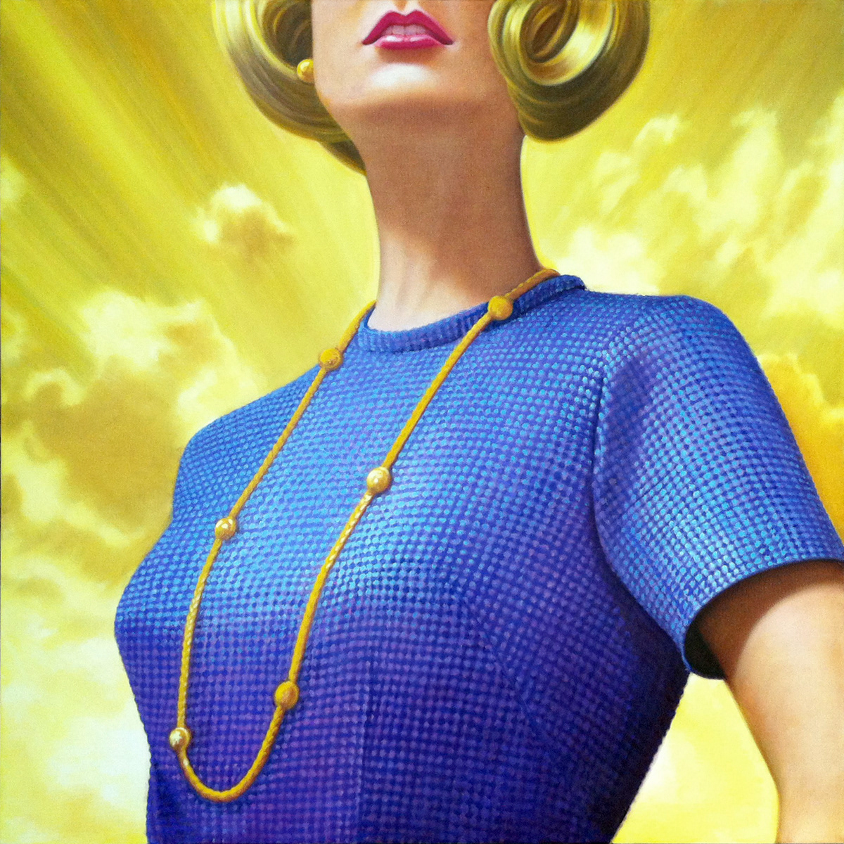 Total Magic, 48 x 48 in, oil on canvas, 2013