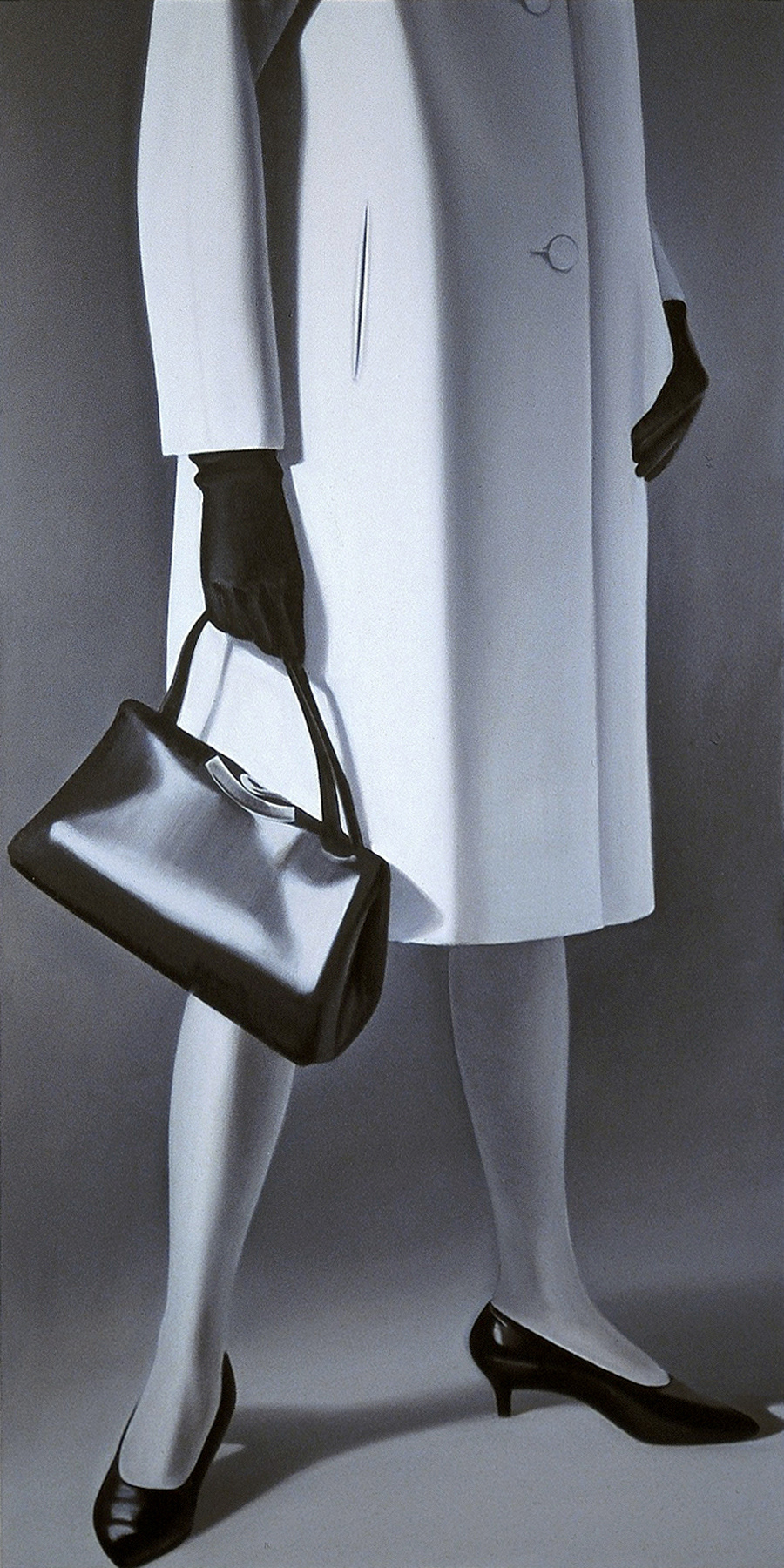 Luxurious Look, 72 x 36 in, oil on canvas, 2002