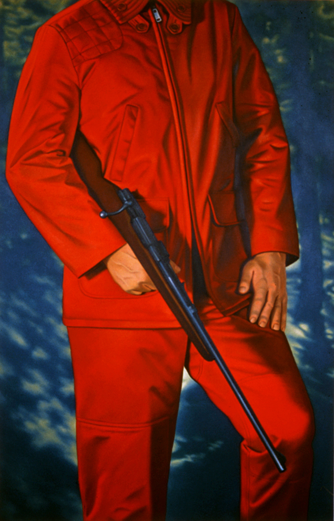 Ted's Cold Weather Choice, 72 x 46 in, oil on canvas, 2003