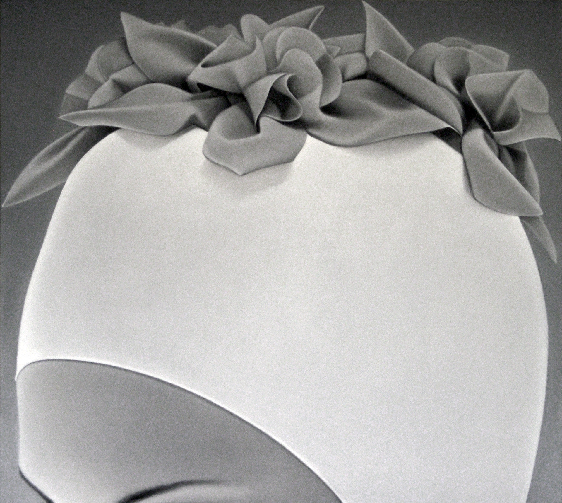 Floral Float, 54 x 60 in, oil on canvas, 2008