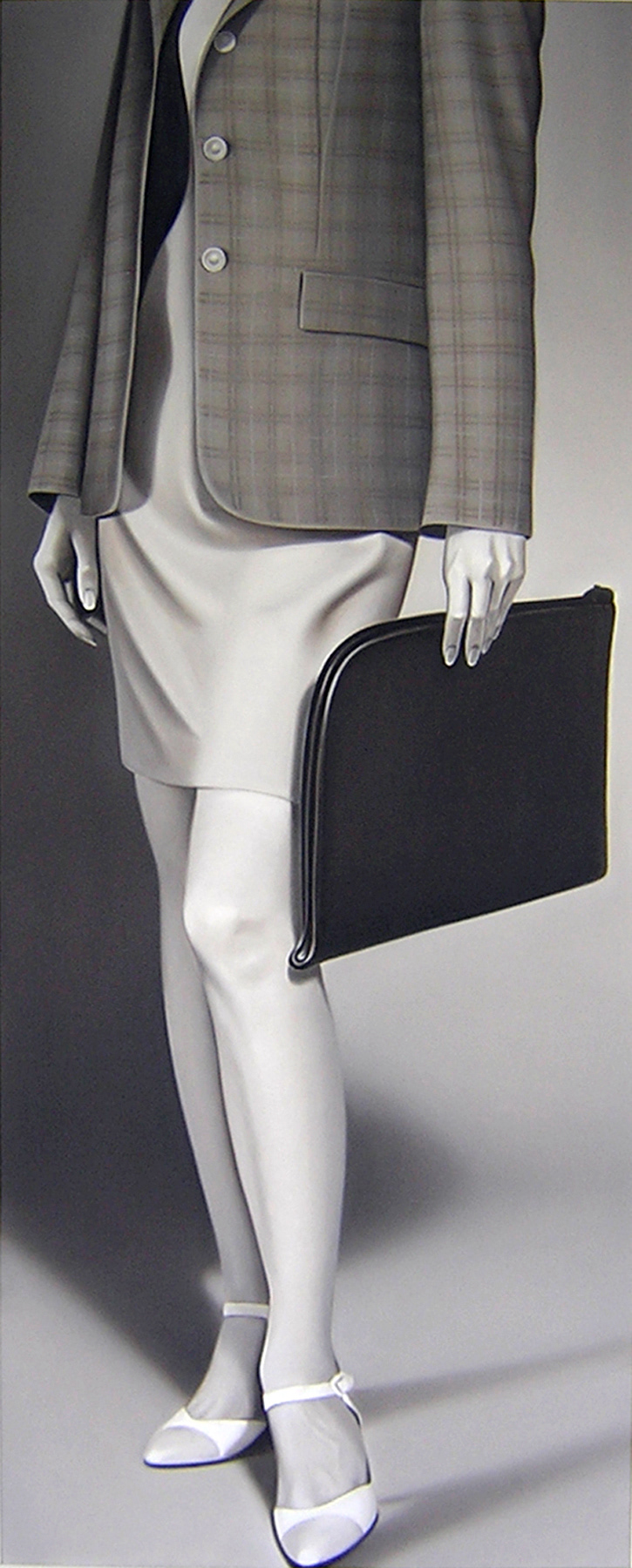 Modern Look, 72 x 29 in, oil on canvas, 2006