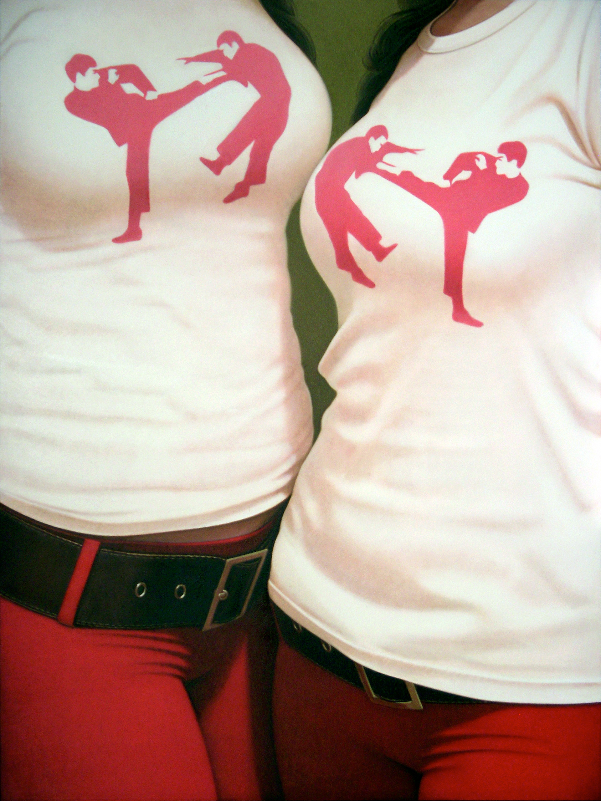 Black Belt, 72 x 54 in, oil on canvas, 2011