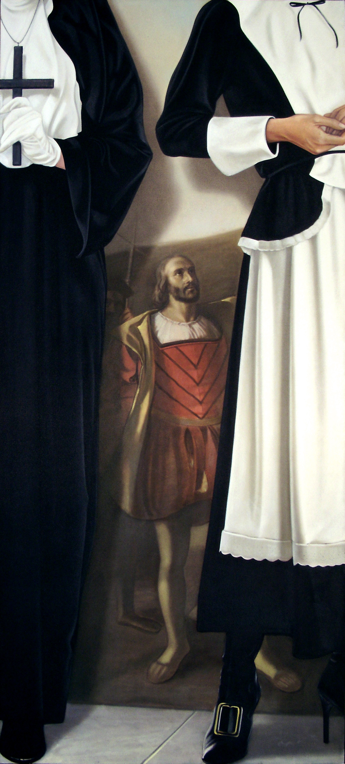 Motherland, 84 x 38 in, oil on canvas, 2009