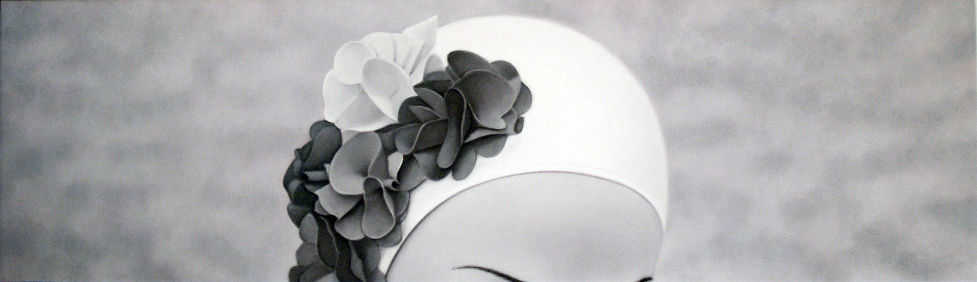 Corsage, 18 x 60 in, oil on canvas, 2009