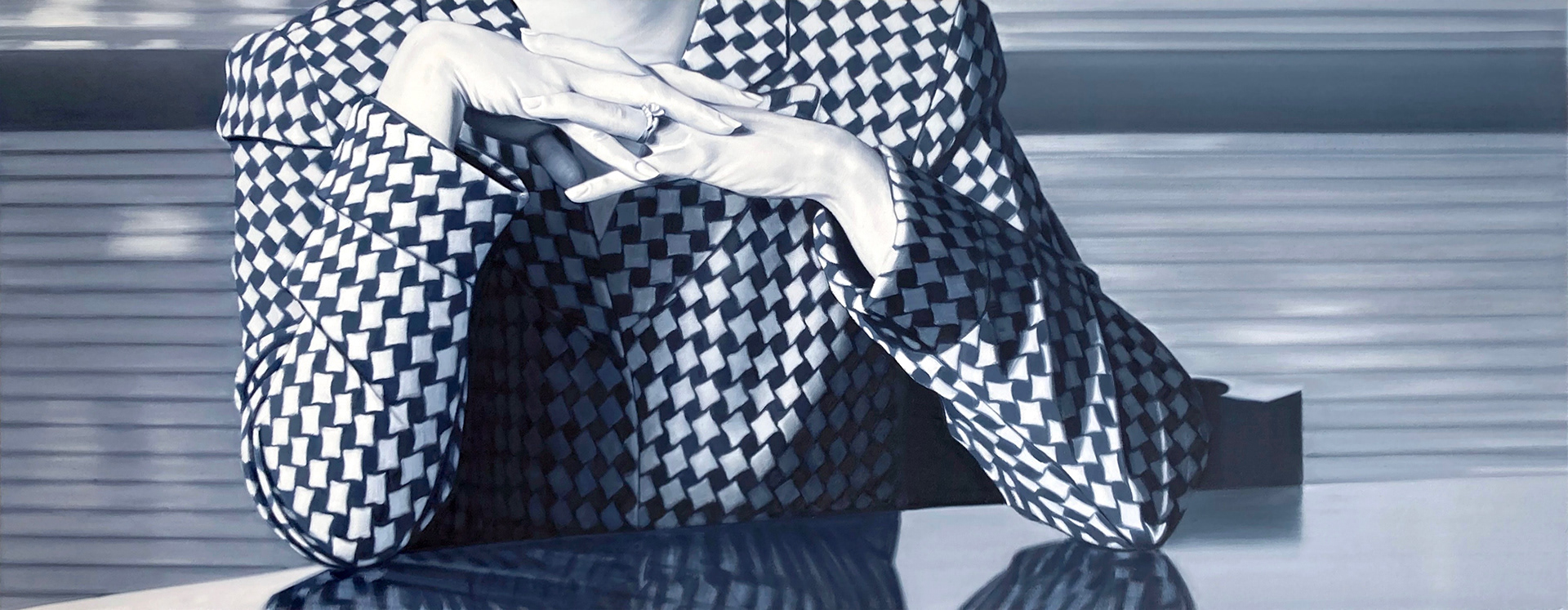 The Closer, 28 x 72 in, oil on canvas, 2023