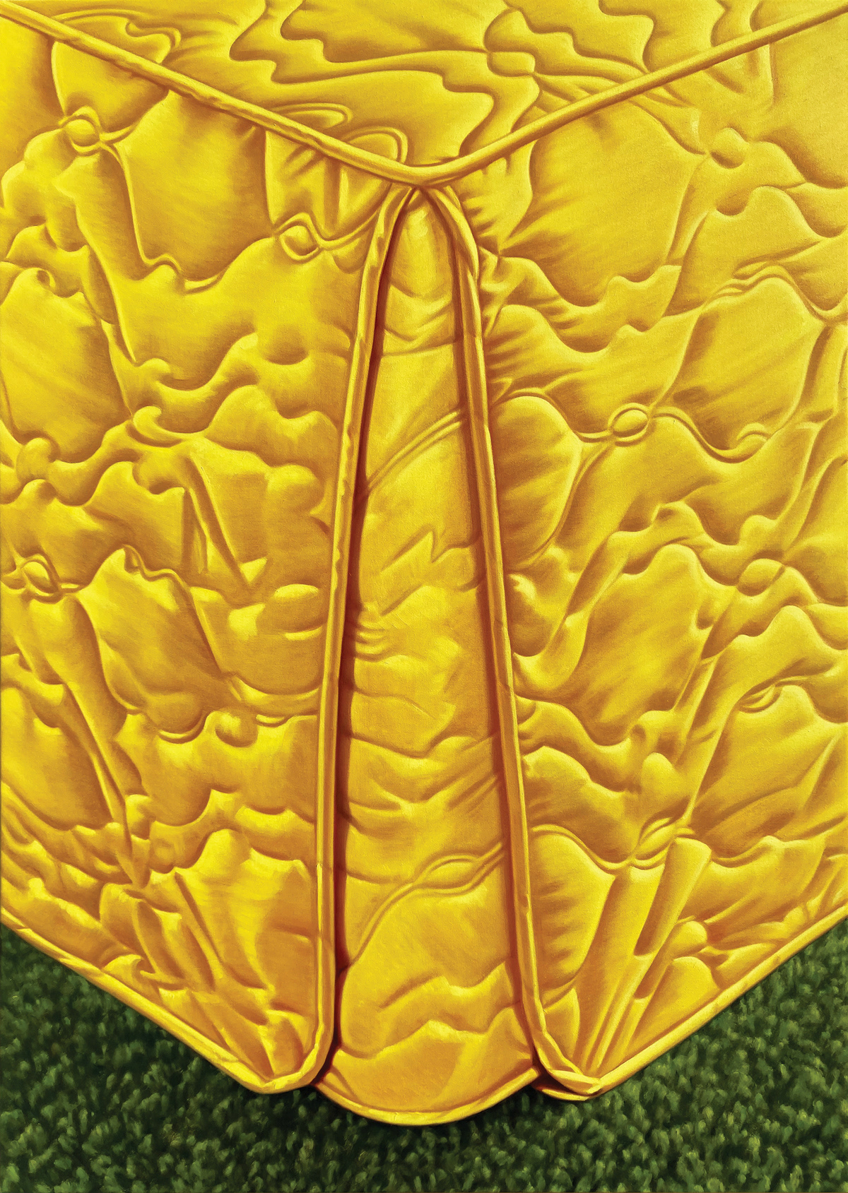 Fitted Style 2, 76 x 54 in, oil on canvas, 2022