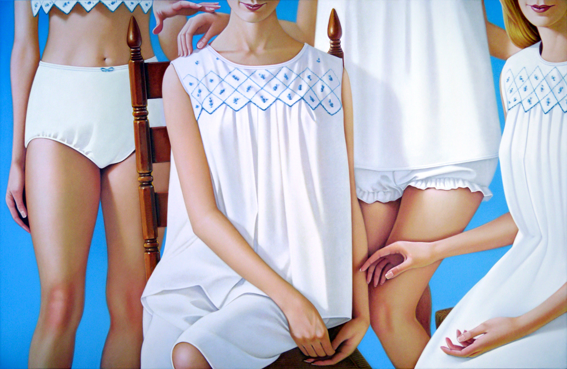 Old Fashioned Sweetness, 60 x 92 in, oil on canvas, 2011